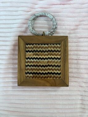 Charming Wooden Handbag